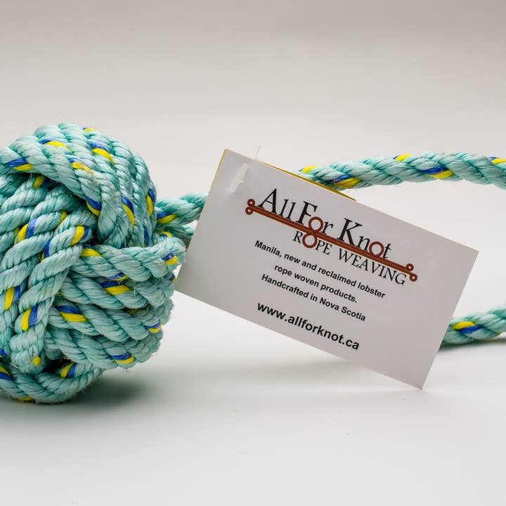 All For Knot Rope Weaving Inc – Großhandel Haustier-Seilspielzeug – Hund – Schwimmendes Affenfaust-Hundespielzeug3