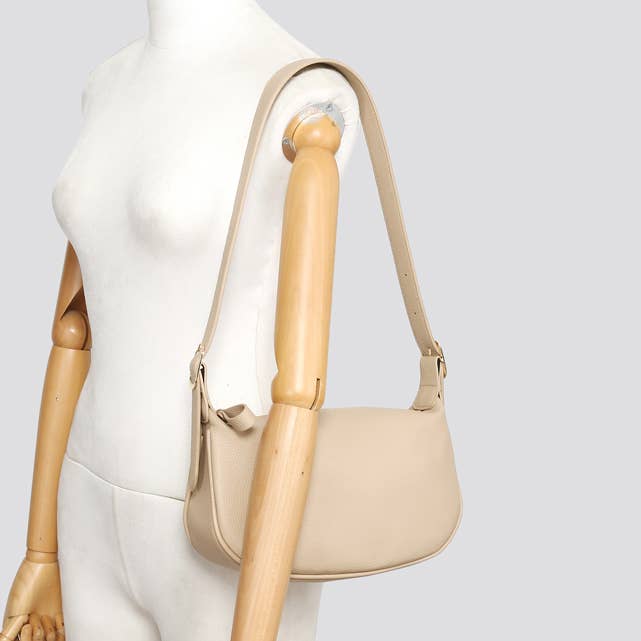 25028 Faux Leather Crossbody Bag for wholesale by House of Milano