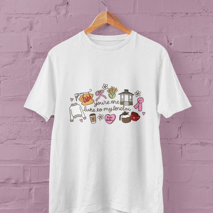 Haut graphique Gilmore Valentine pour la vente par amarieacreates