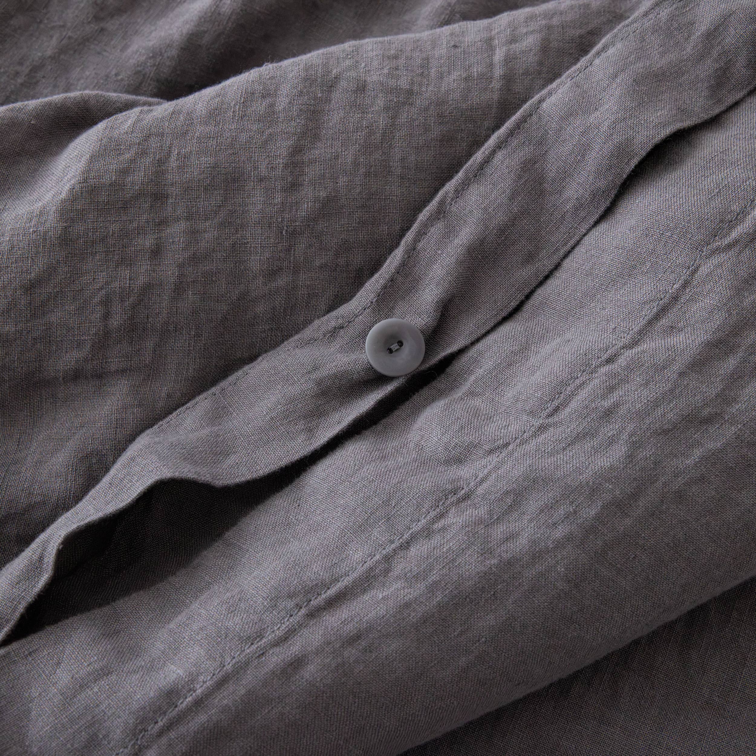 LinenMe - Wholesale Duvet Cover - Linen Duvet Steel Grey Stone Washed1