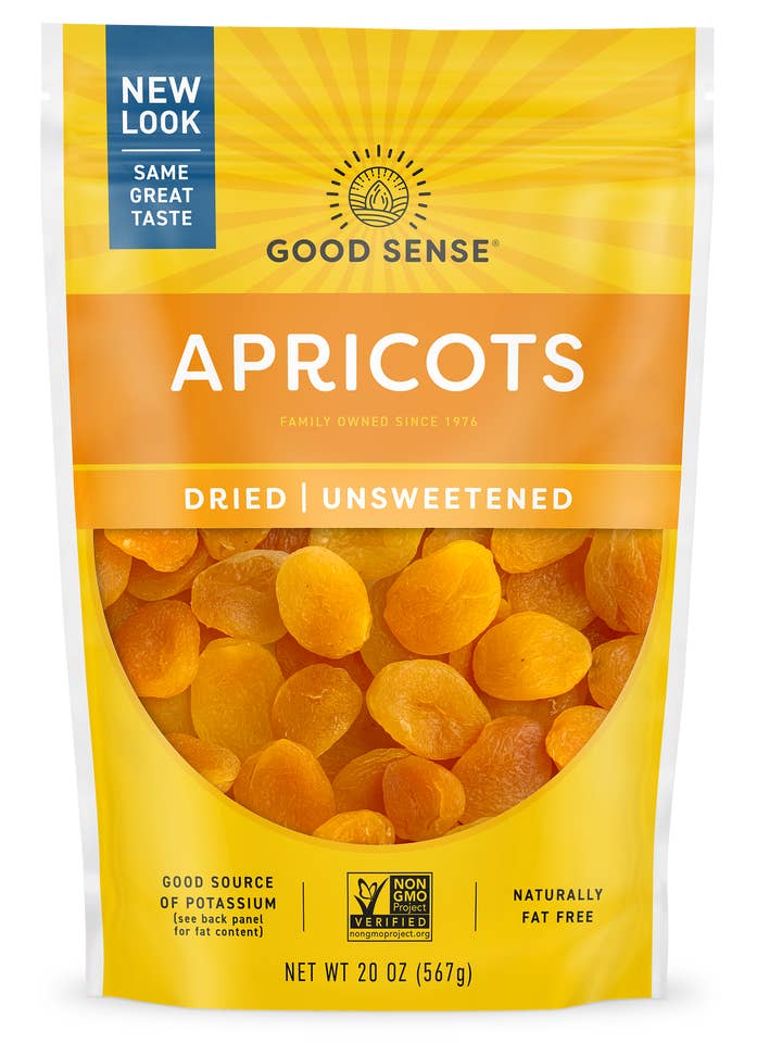 Dried Apricots, Economy Size for wholesale by Good Sense Foods