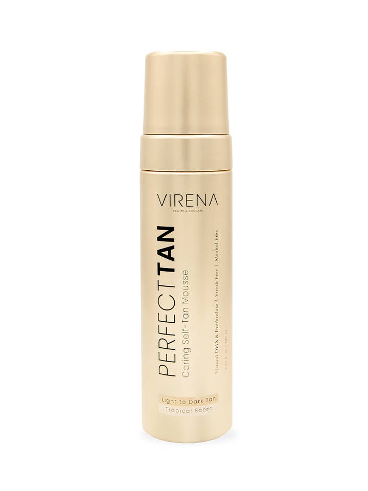 PerfectTan Caring Self-Tan Mousse Lys - Mørk for engroshandel hos Virena