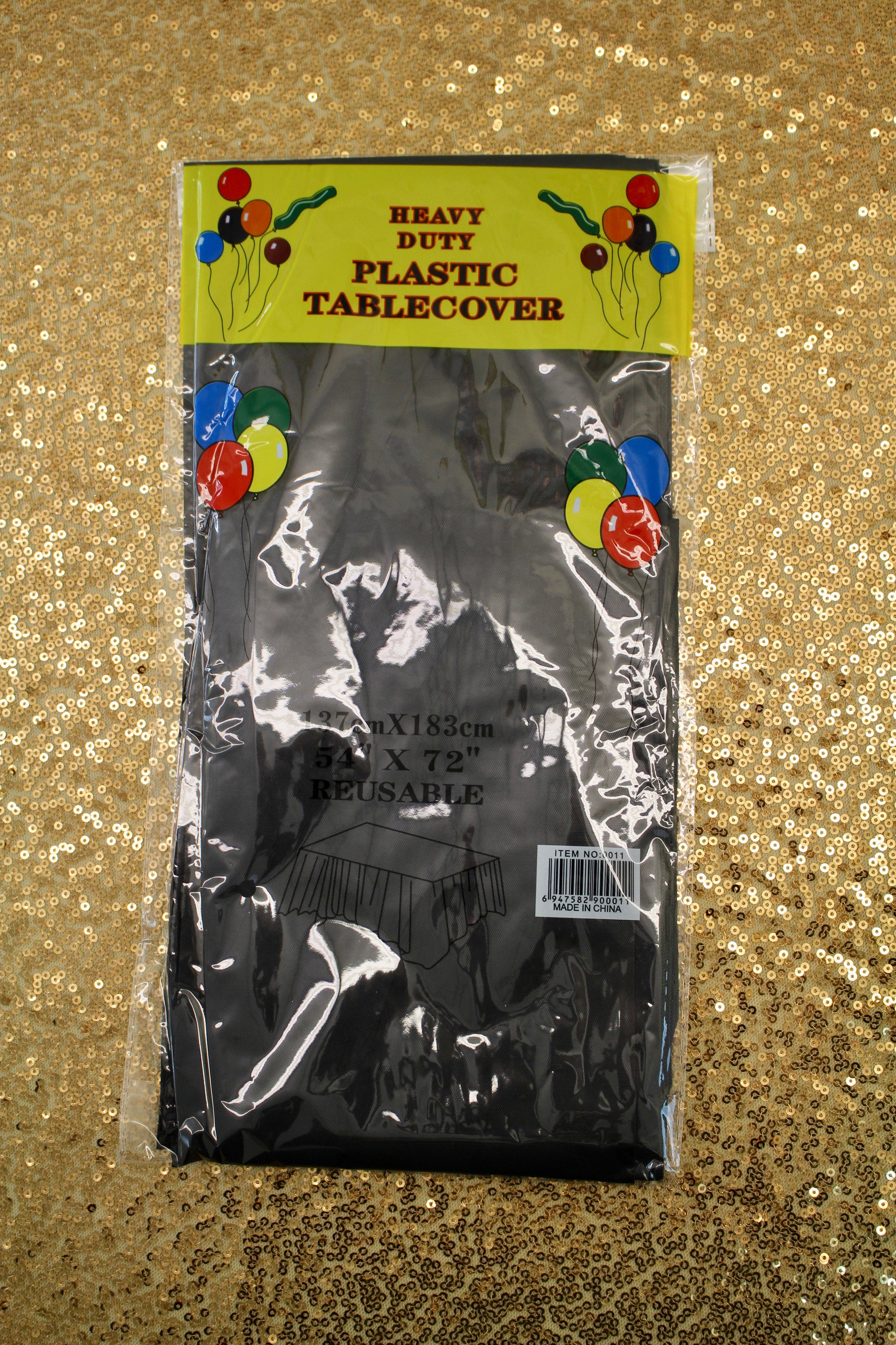 Your Party Box - Wholesale Disposable Table Cover/Runner - Heavy Duty Re-Usable Plastic Tablecloths4