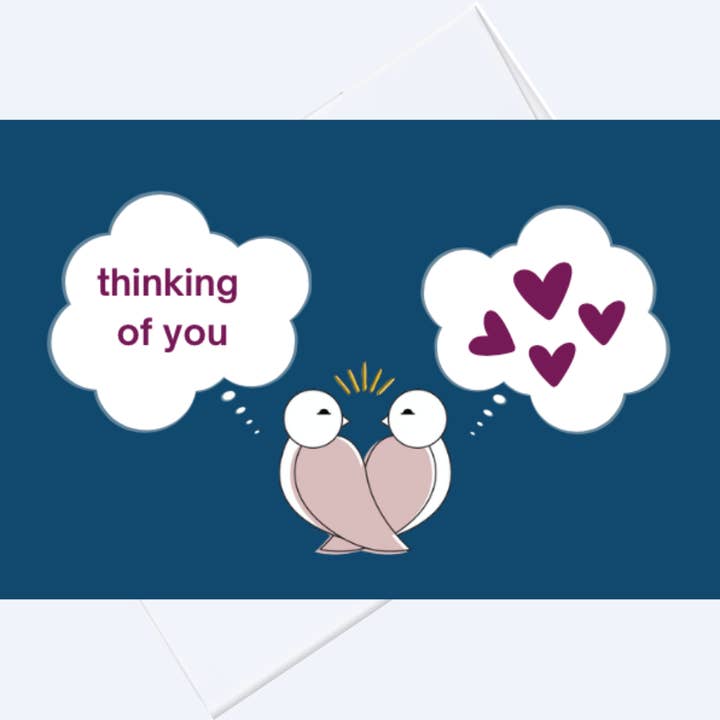 Thinking of You Encouragement Support Kindness Greeting Card for wholesale by The Brightside Box