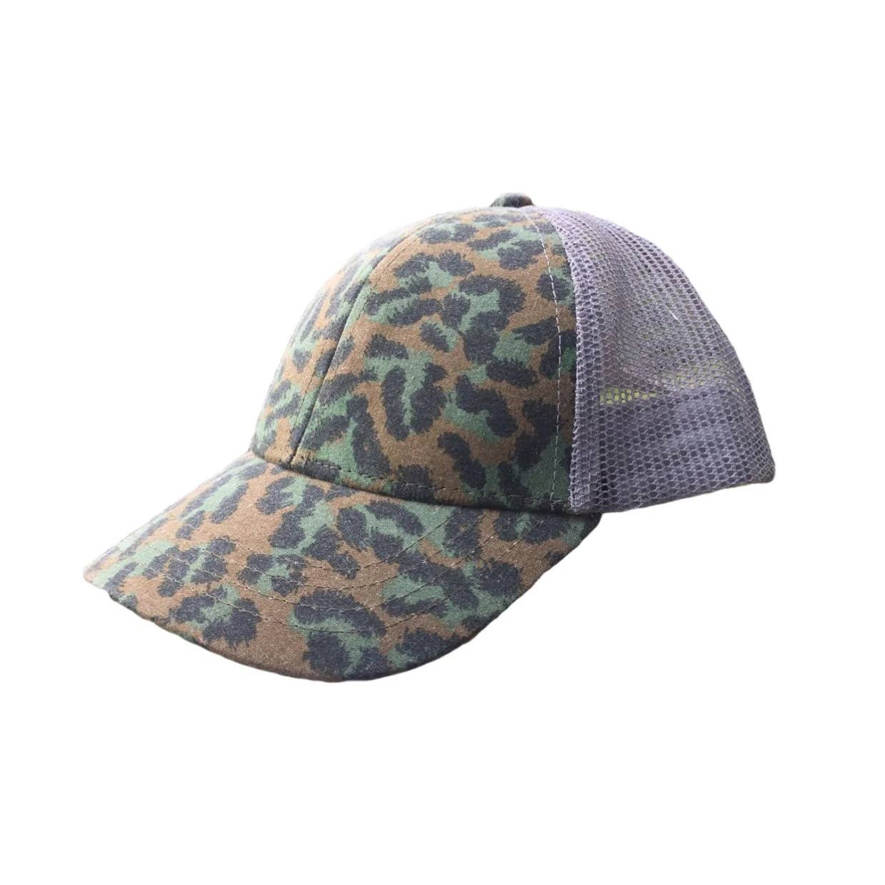 ANO - ArchNOllie - Wholesale Trucker Hat - Unisex - Dirty Leopard
