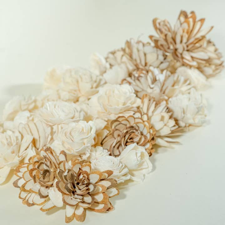 Sola Wood Flowers - Wholesale Artificial Flowers - 50 Random Assortment