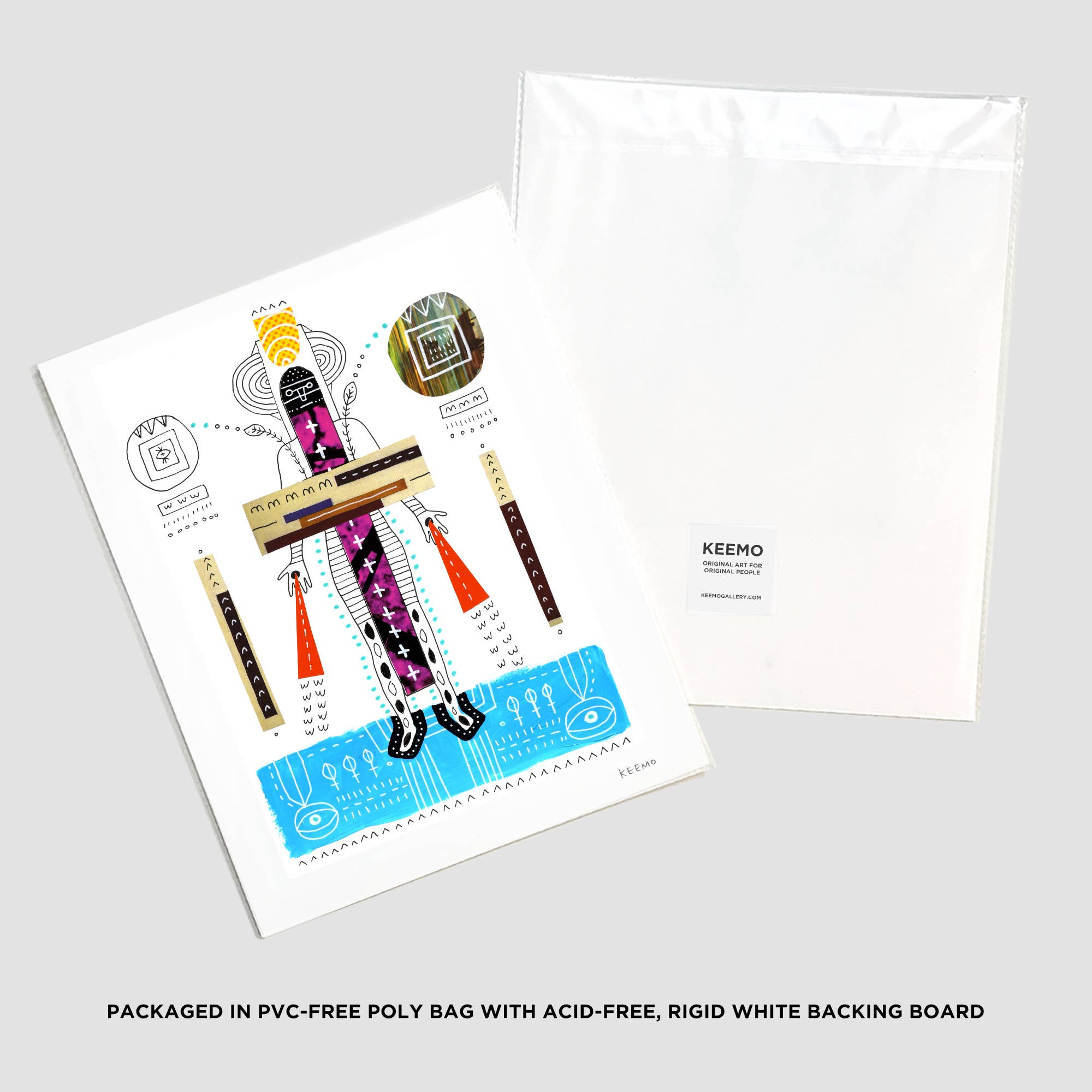 Keemo Gallery - Wholesale Art Print - Modern Abstract Art Print Wall Colorful Decor Gift Unique4