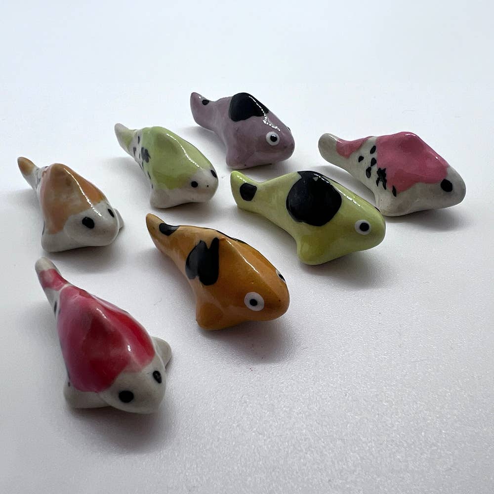 VIE - Wholesale Decorative Figurine - Mini Ceramic Figurine, Assorted Colour, Approx. 2cm148