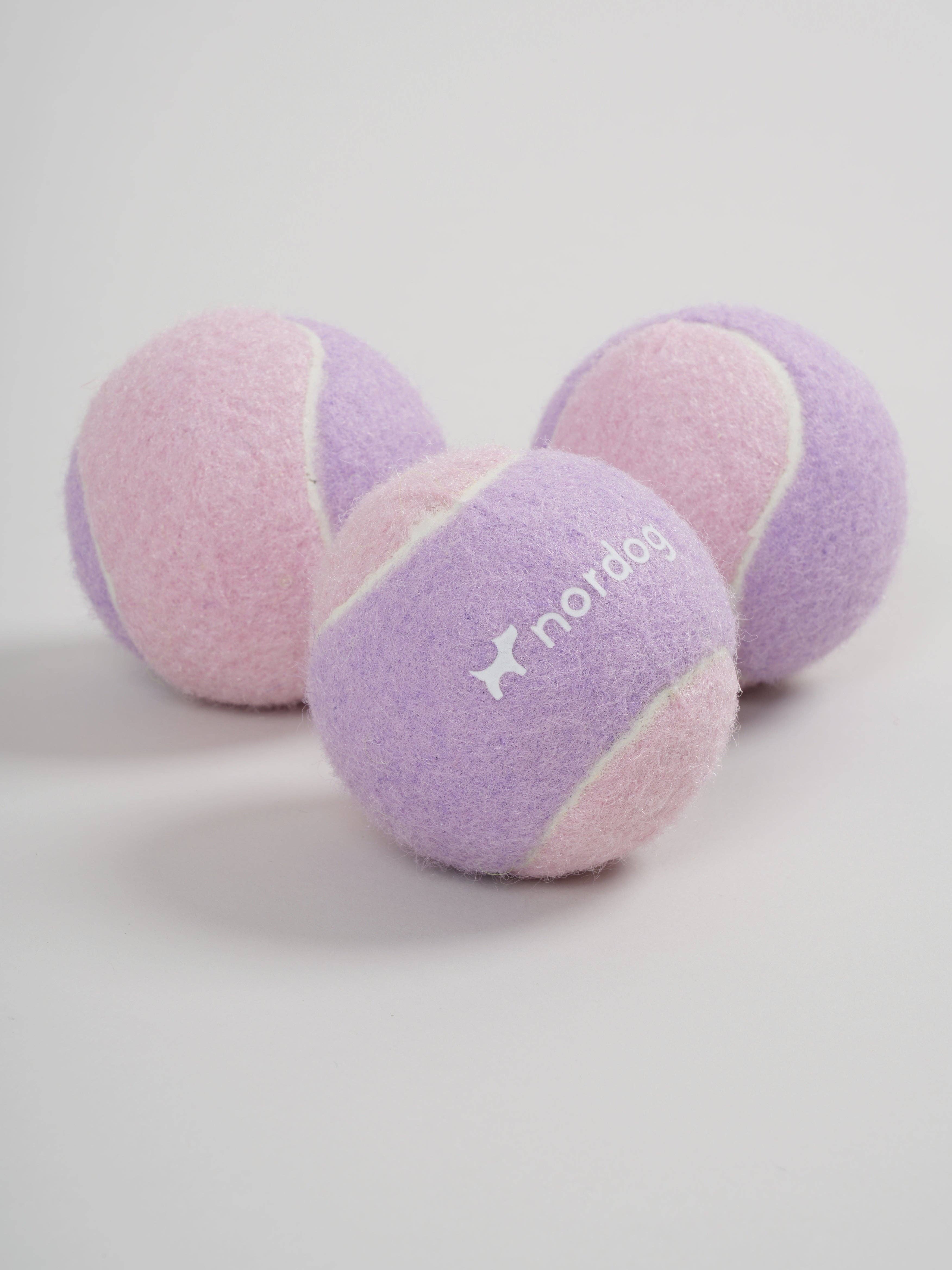 Nordog - Wholesale Pet Fetch Ball - Dog - Tennis ball (purple/pink)1