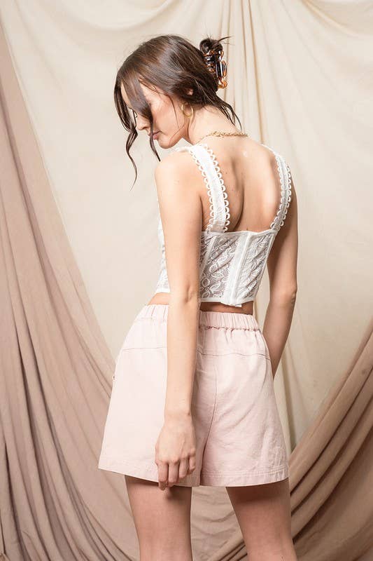 ILLA ILLA - Wholesale Corset - Women's - Floral Lace Corset3