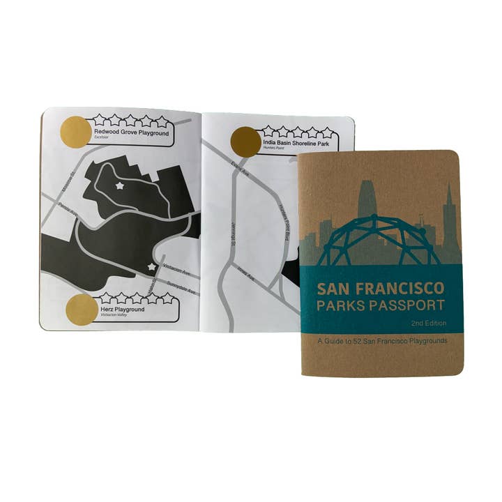City Parks Passports - Wholesale Book - Kids - San Francisco Parks Passport1