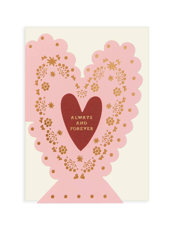 ALWAYS AND FOREVER for wholesale by Cath Tate Cards