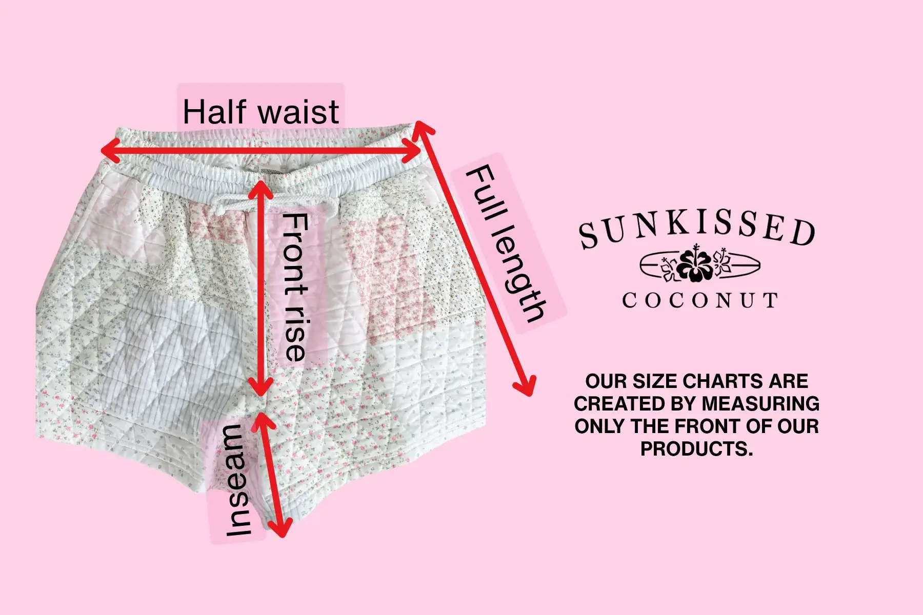 Quilted Pastel Shorts for wholesale on Faire11