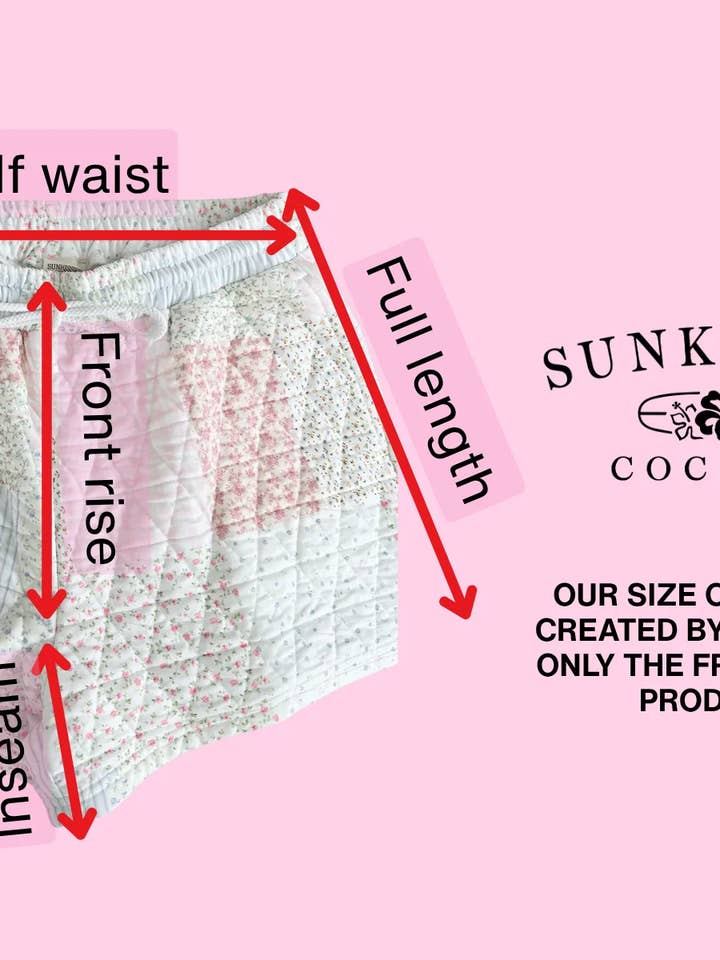 Quilted Pastel Shorts for wholesale on Faire11