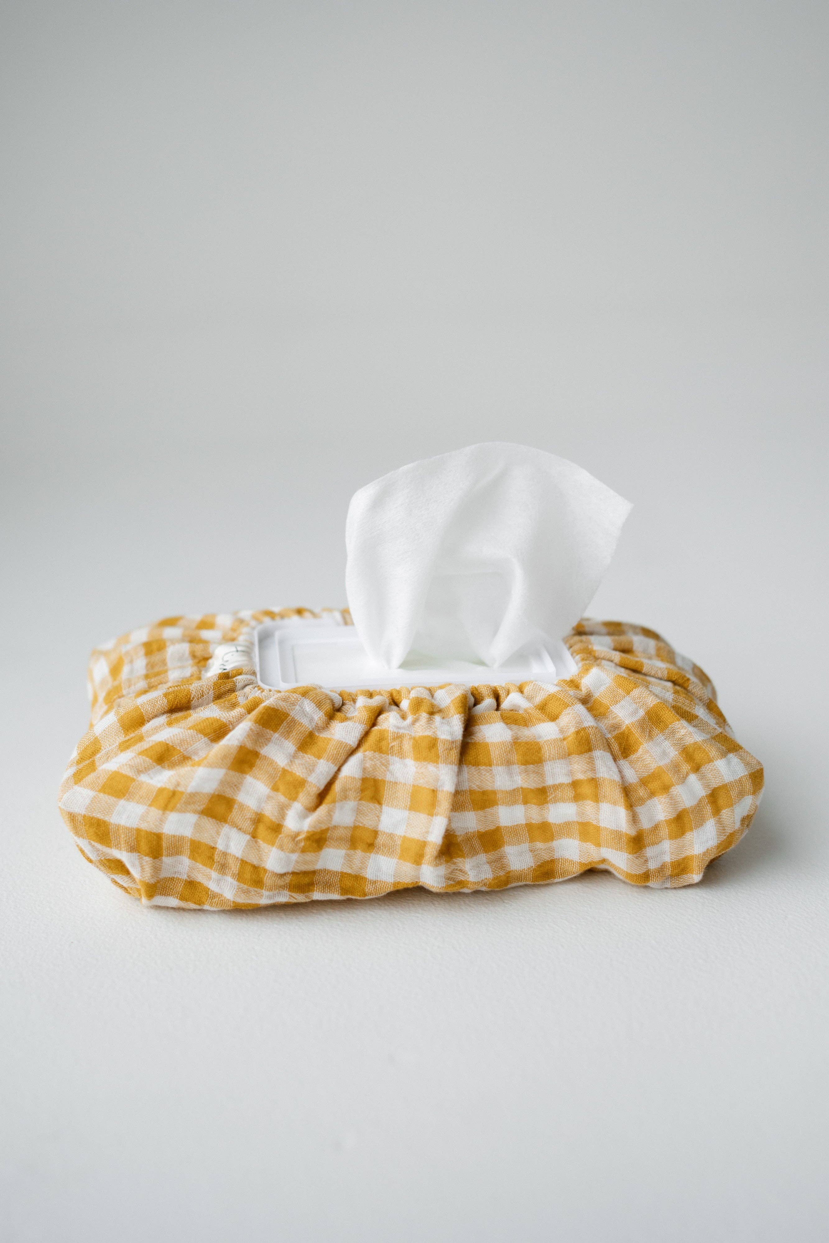 TISU - Wholesale Diaper Caddy - Baby - TISU baby wipes cover, Gingham Collection3