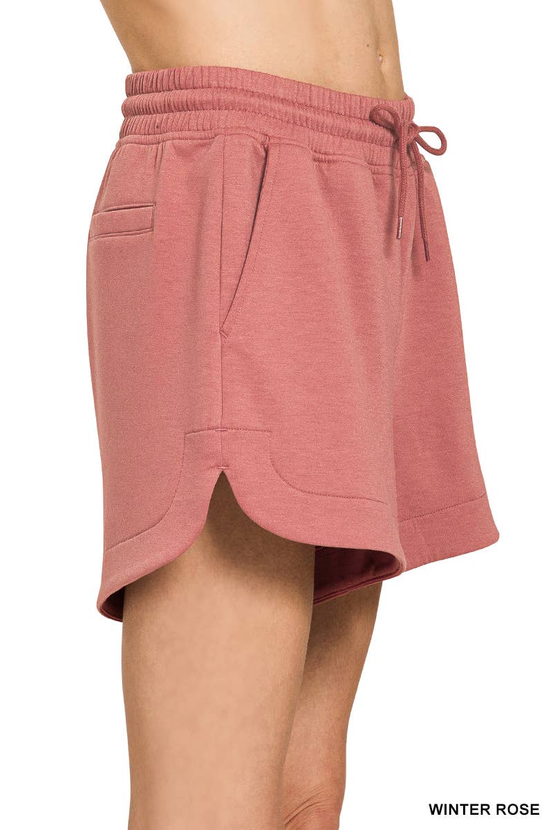 42POPS – Calções – Mulher por atacado – Calções com Cintura Elástica e Bolso SI-274907