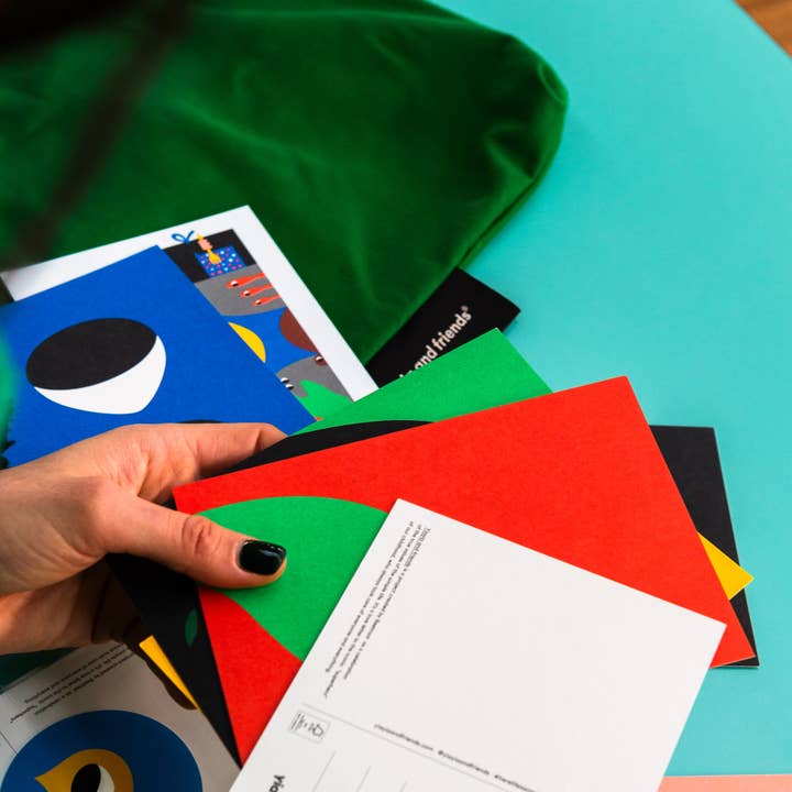 yiayia and friends - Wholesale Postcard Set - Postcards set of 82