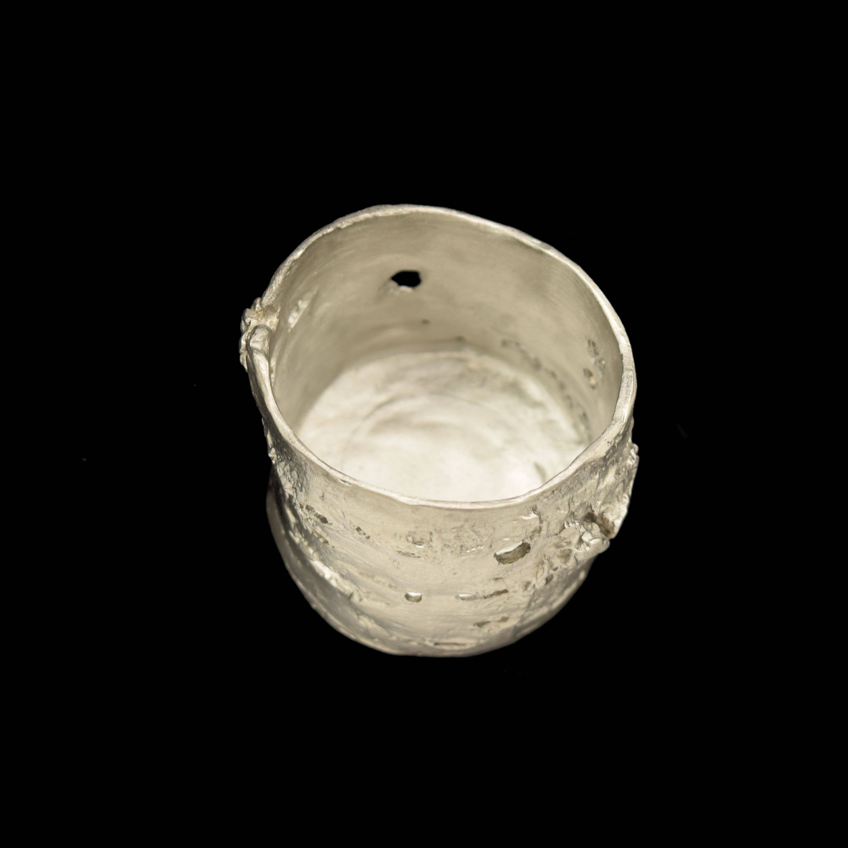 Michael Michaud Table Art - Wholesale Candle Holder - Birch Bark Tea Light Holder