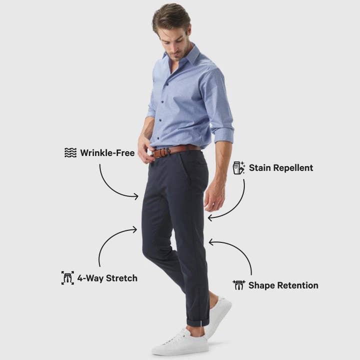 Jetsetter Pants - Deep Blue for wholesale on Faire