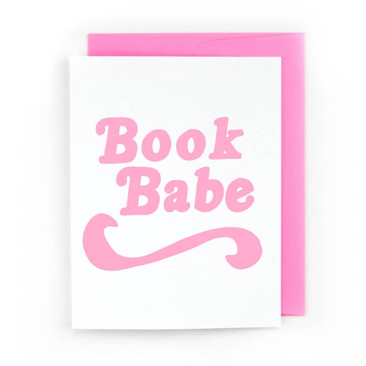 Book Babe for wholesale by Pretty Peacock Paperie - Women's Empowerment