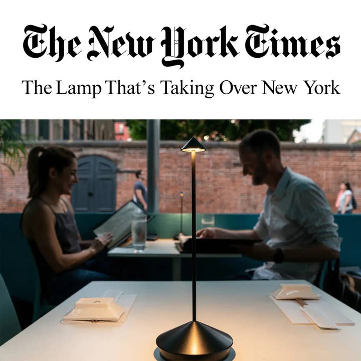 Zafferano America - Wholesale Accent/Desk Lamp - Pina Pro Cordless Lamp10