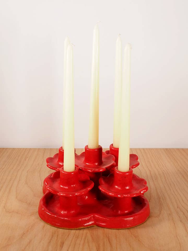 Flor Candelabra for wholesale by Nani Goods
