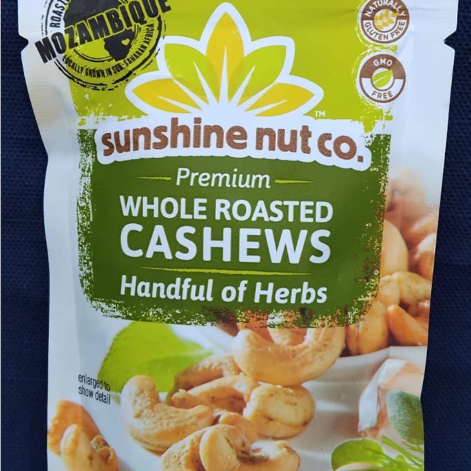 African Kingdom – wholesale Nuts – Sunshine Nut herby cashews 30g - box of 12 0