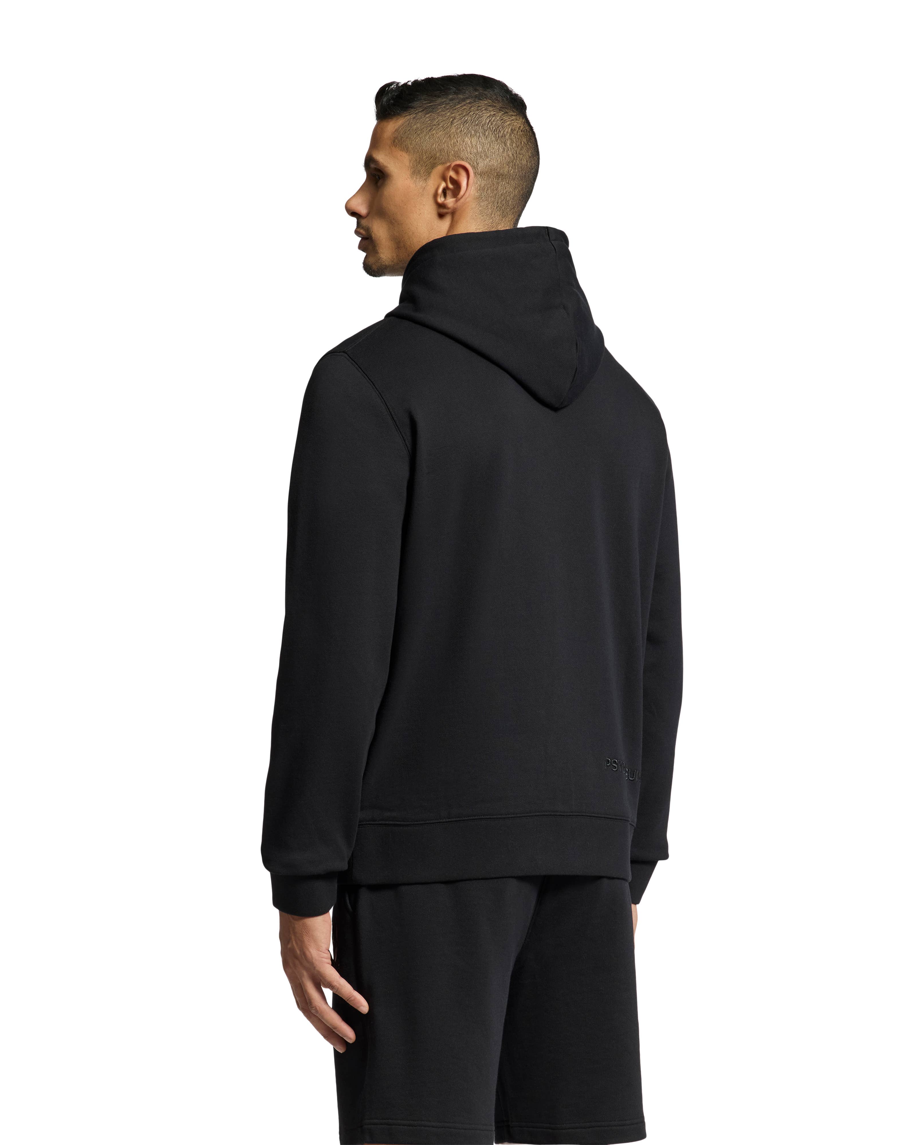 Baxter Embroidered Classic French Terry Hoodie-001 Black for wholesale on Faire2