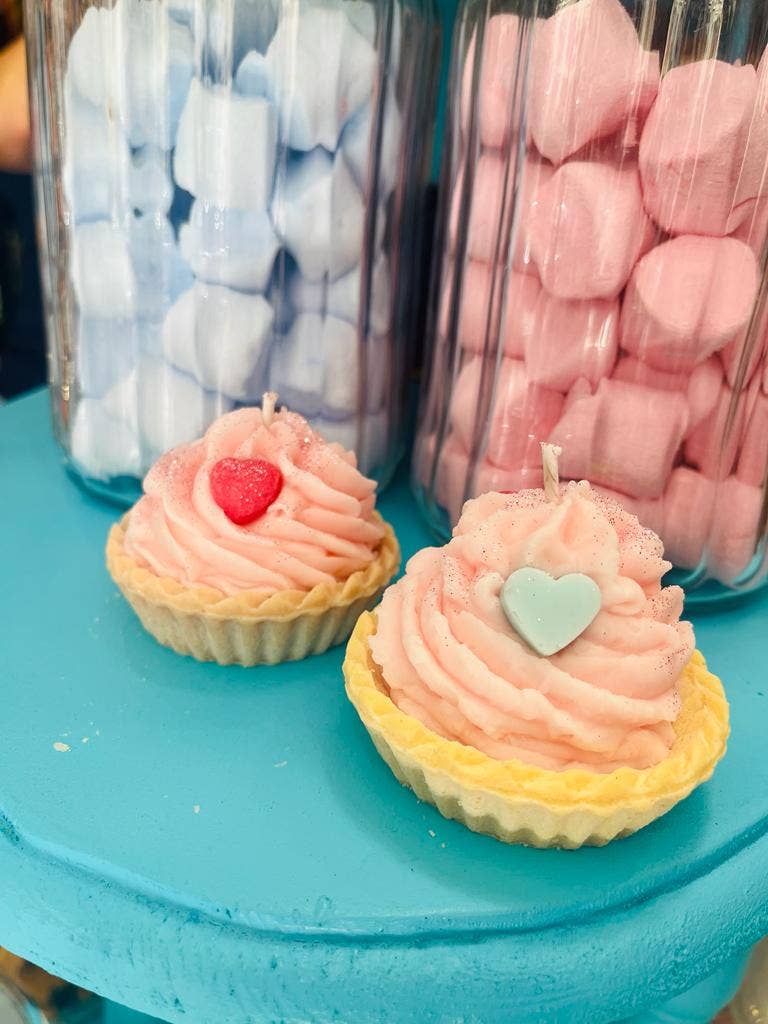 Chaleur Gourmande - Vente Bougies originales - Bougie Tartelette0