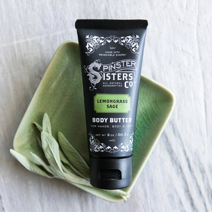 Spinster Sisters Co. - Wholesale Body Balm/Butter - Fair Trade Shea Body Butter Lotion: Deeply Moisturizing