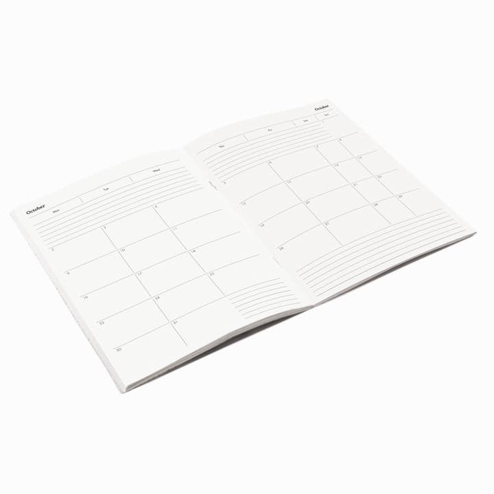 Studio Wald - UK Made - Vendita all'ingrosso Diari/agende - Agenda A5 2026 + Cartella - Fiori Essiccati3