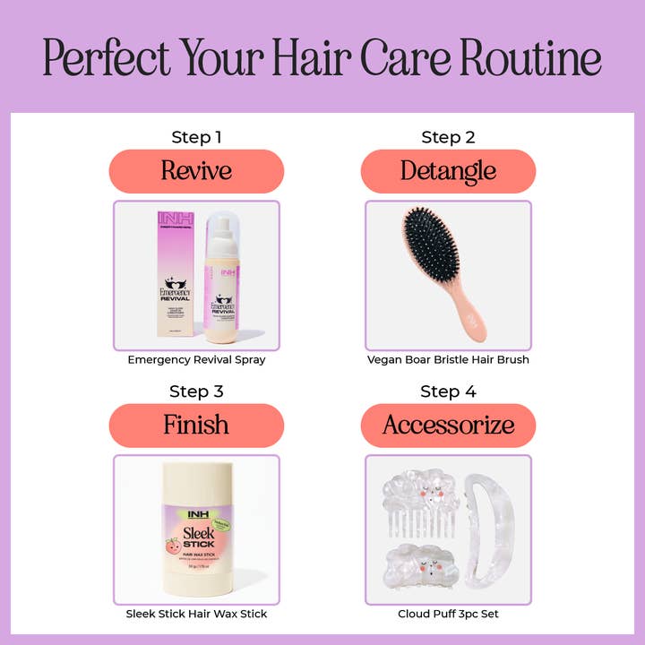 INH Hair - Wholesale Hair Leave-In Conditioner - Emergency Revival Spray | leave-in conditioning shine spray5