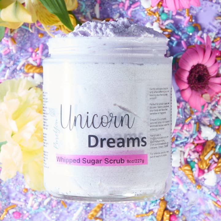 Unicorn Dream Whipped Sugar Scrub for wholesale by PureYou handmade