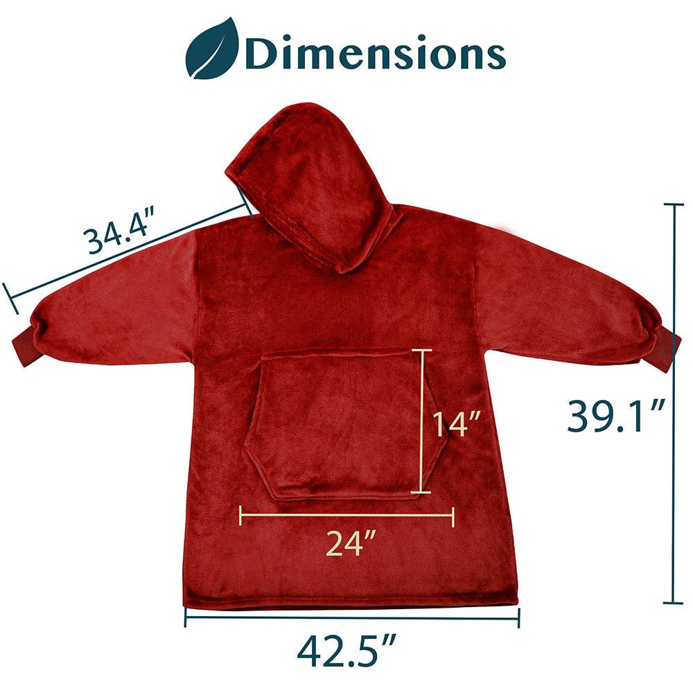 Pavilia - Wholesale Throw Blanket - Oversized Wearable Hoodie Blanket17