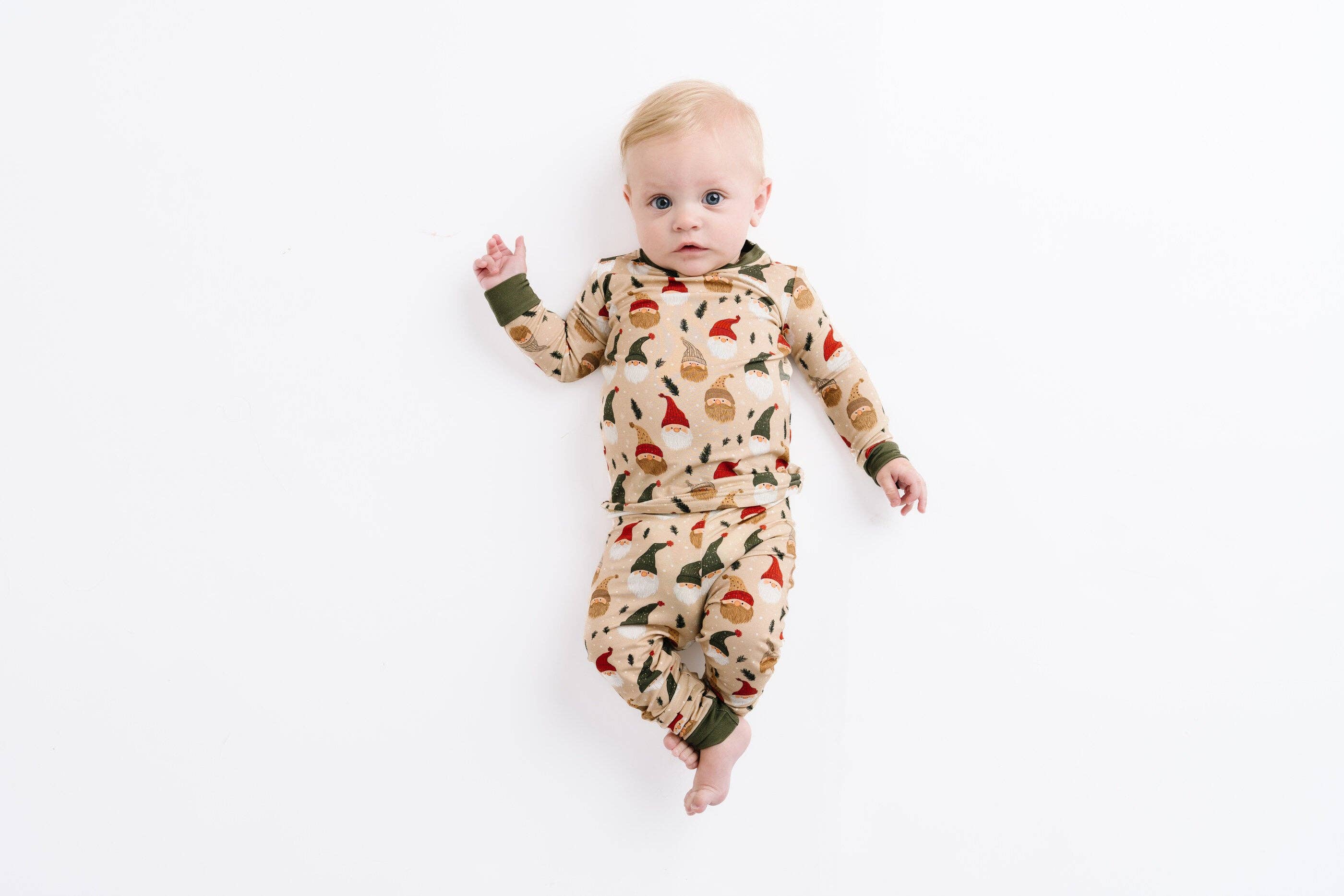 Little One Shop - Wholesale Sleepwear Set - Kids - Cozy Gnomes Bamboo Set7