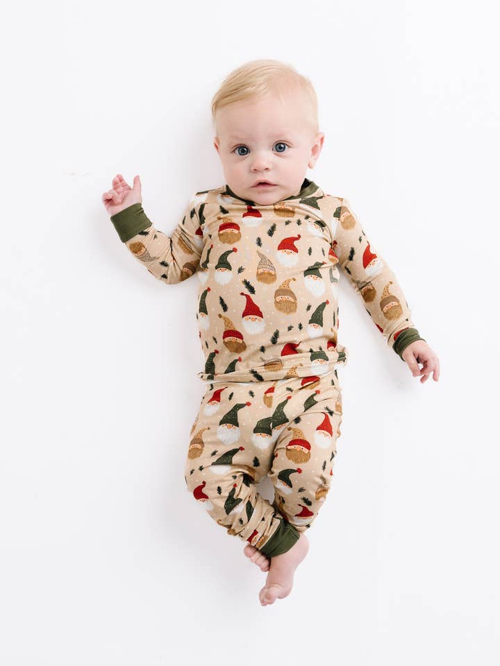 Little One Shop - Wholesale Sleepwear Set - Kids - Cozy Gnomes Bamboo Set7