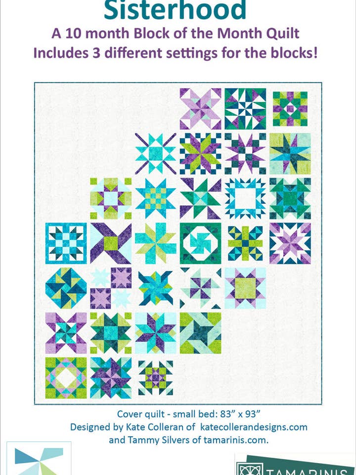 Sisterhood BOM for wholesale by Kate Colleran Designs