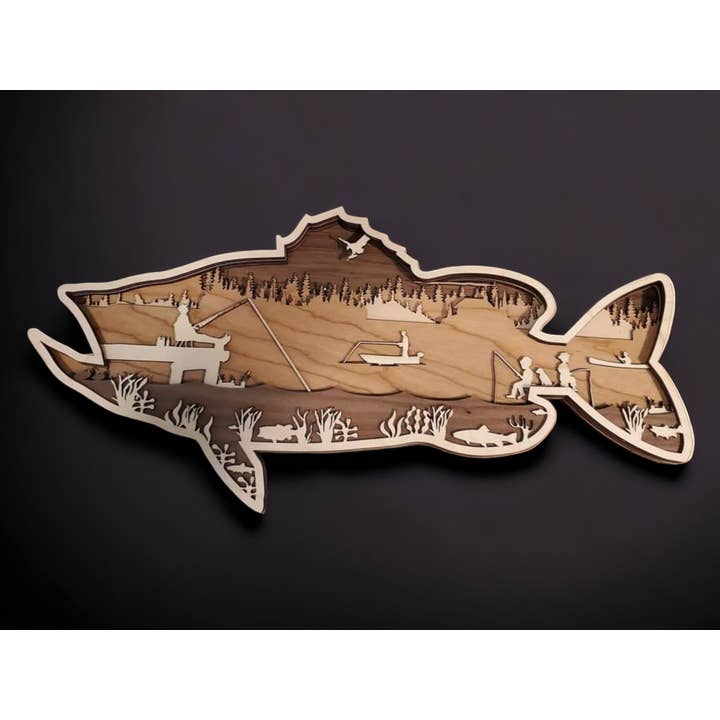 Layered Bass for wholesale by Kaci's Kreations