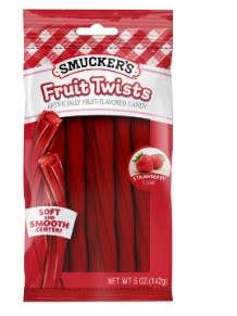 Frankford Smuckers Fruit Twist Fraise Sachet 5 oz X 12 pour la vente par iSweet.ca