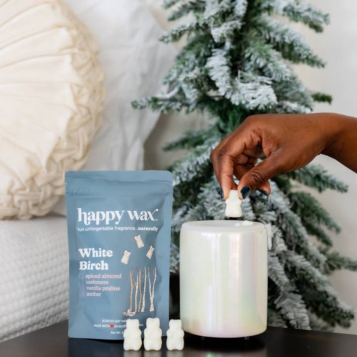 Happy Wax - Wholesale Wax Melt - White Birch Wax Melts - Sample Pouch (2 oz)3