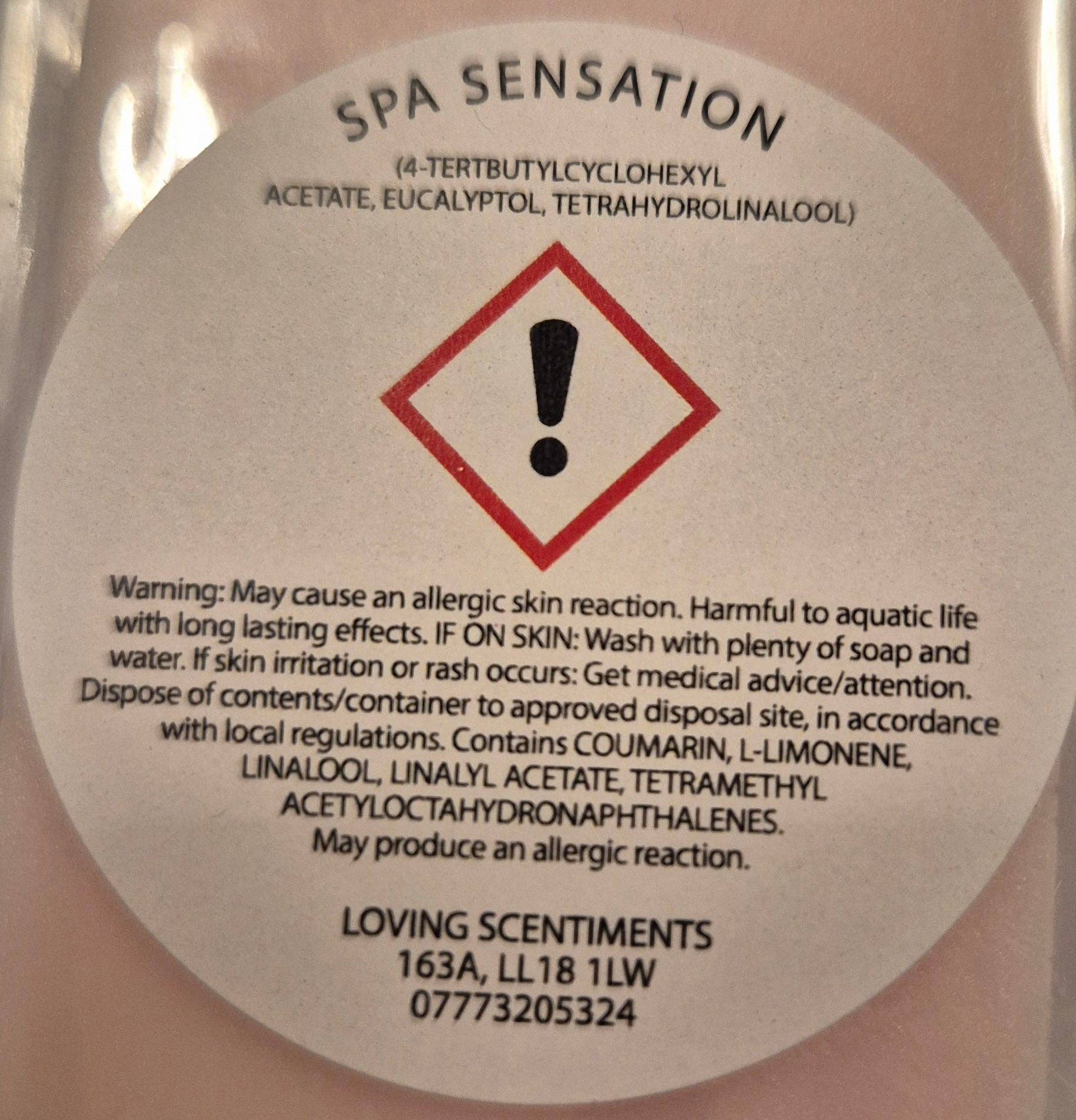 Loving SCENTiments – wholesale Doftvax – Spa dofter snap bar vax smälter2