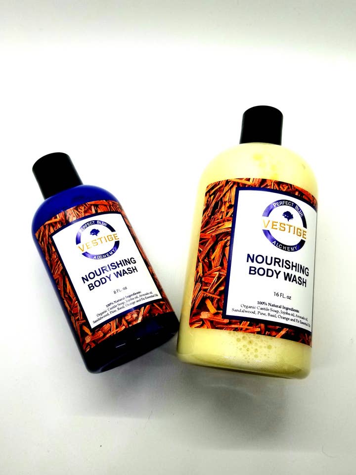 Vestige Nourishing Body Wash for wholesale by Perfect Blue Alchemy