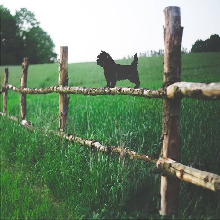 Cairn Terrier Fence Topper for wholesale by Steel Images