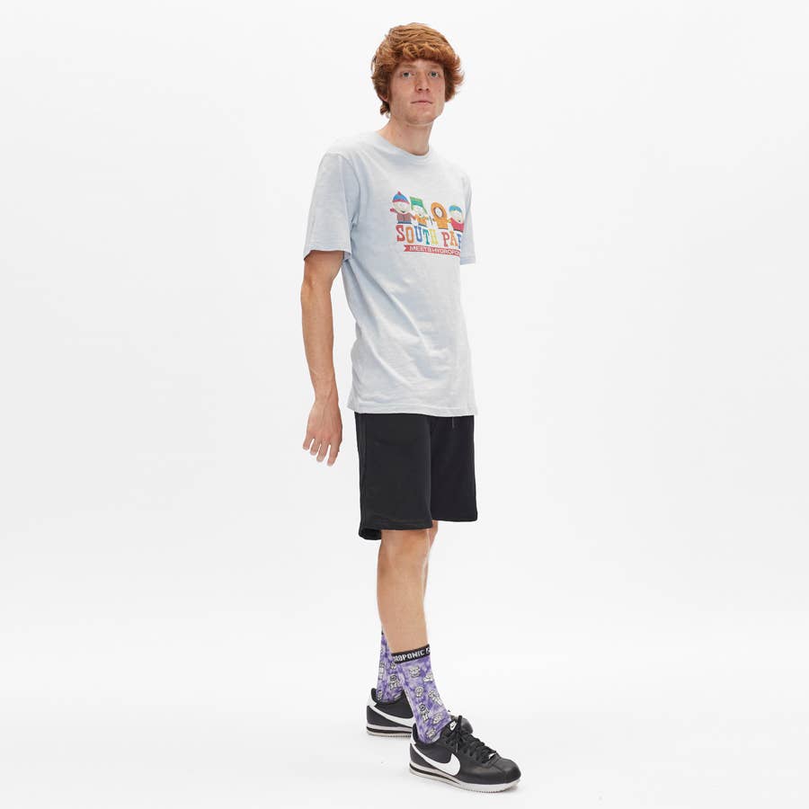 Hydroponic - Wholesale Screen Printed T-Shirt - Men's - SP CREW SS 02 T-Shirt- Blue Fog1