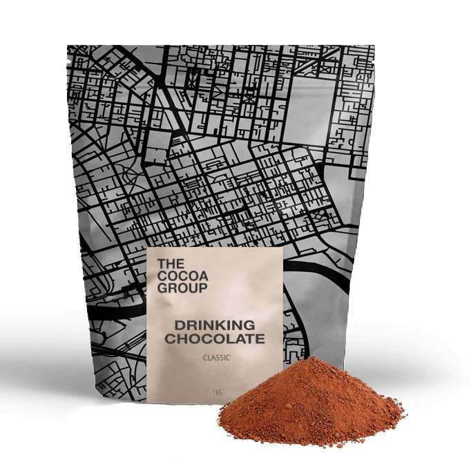 BULK 1kg - Drinking Chocolate (Classic) for wholesale by The Cocoa Group