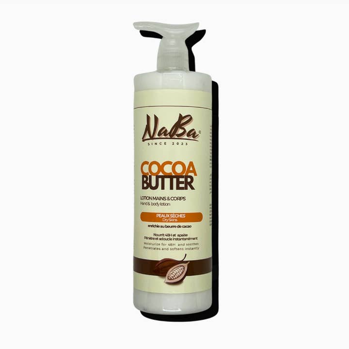 Naba - Cocoa Moisturizing Body Lotion 500ml for wholesale by JS ORGANICS