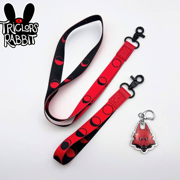 Triclops Rabbit - Wholesale Lanyard - Unisex - Neck and Wrist Lanyards with Keychain4