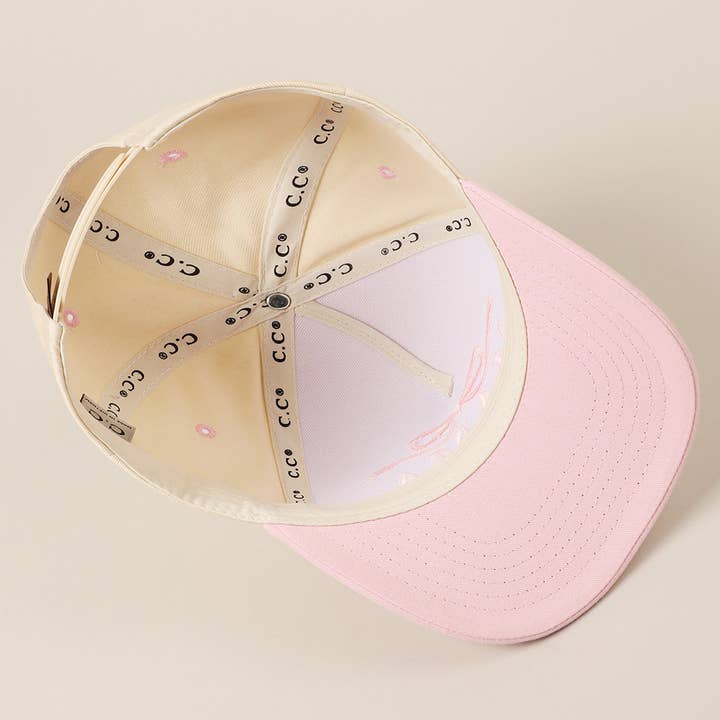 Fashion City - Wholesale Trucker Hat - Women's - MAMA Ribbon Embroidered Two-Tone Trucker Hat15