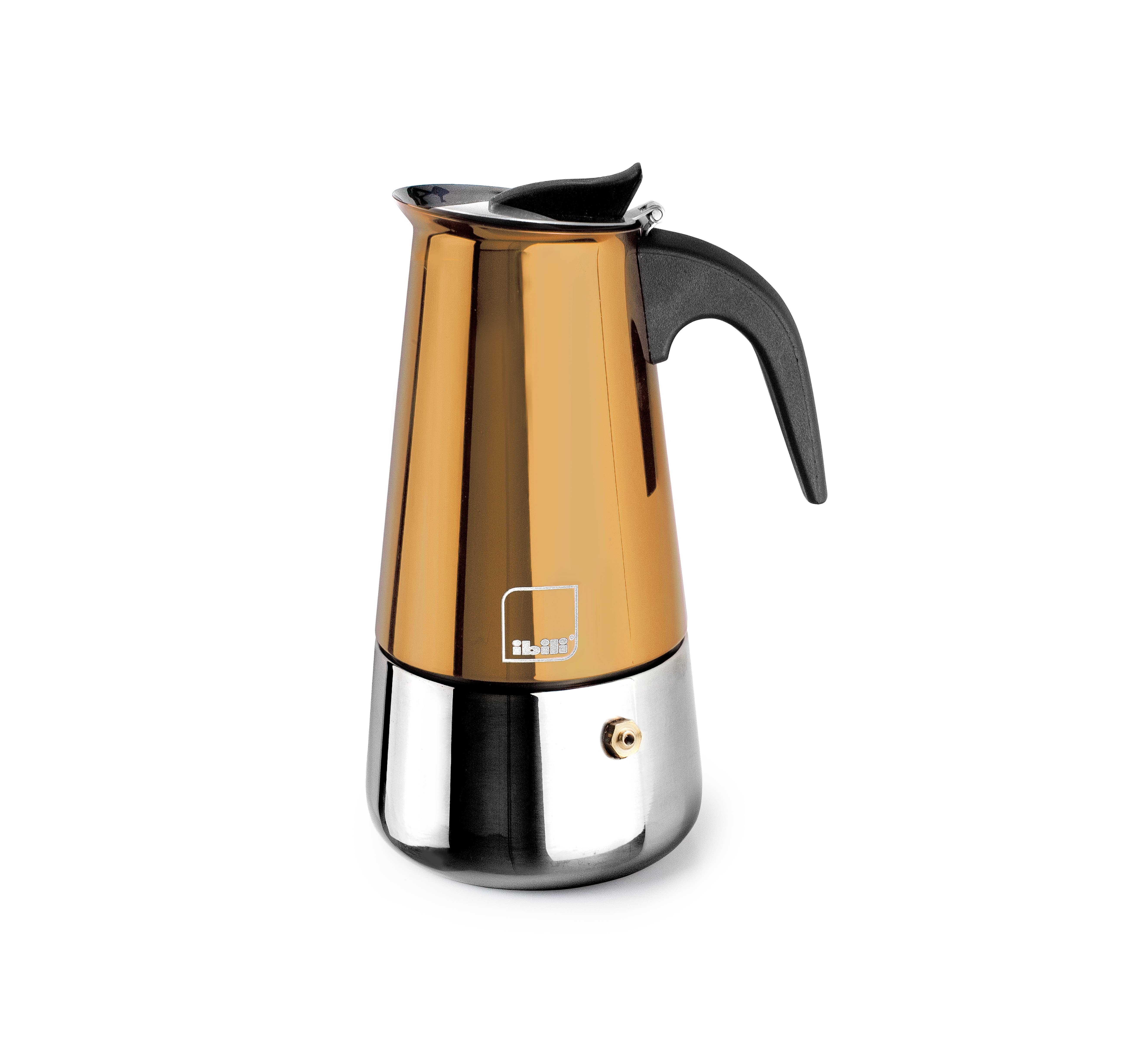 Ibili - Wholesale Coffee Machine - IBILI - Moca Cupra 2 Cup Stainless Steel Express Coffee Maker