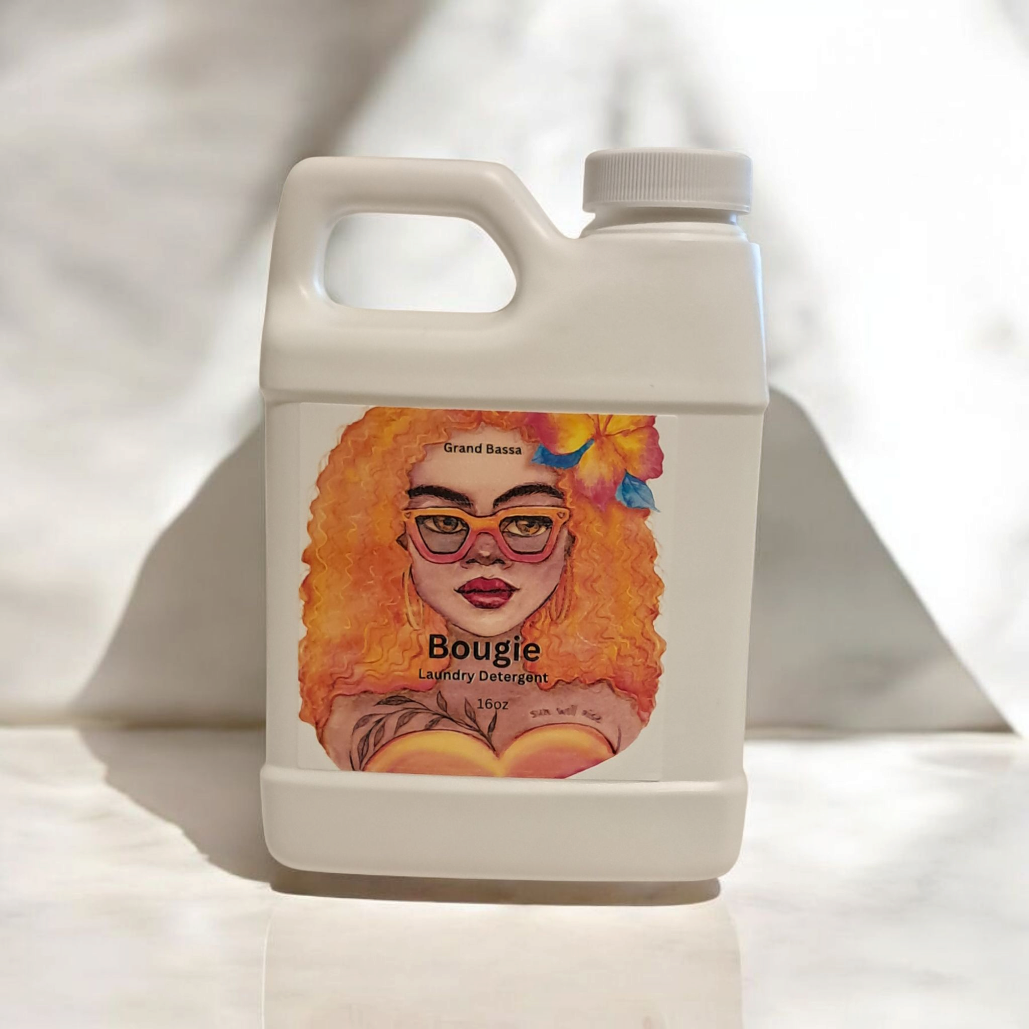 Grand Bassa Candle Co. - Wholesale Laundry Detergent Powder/Pods - Bougie Laundry Detergent   32,64oz1